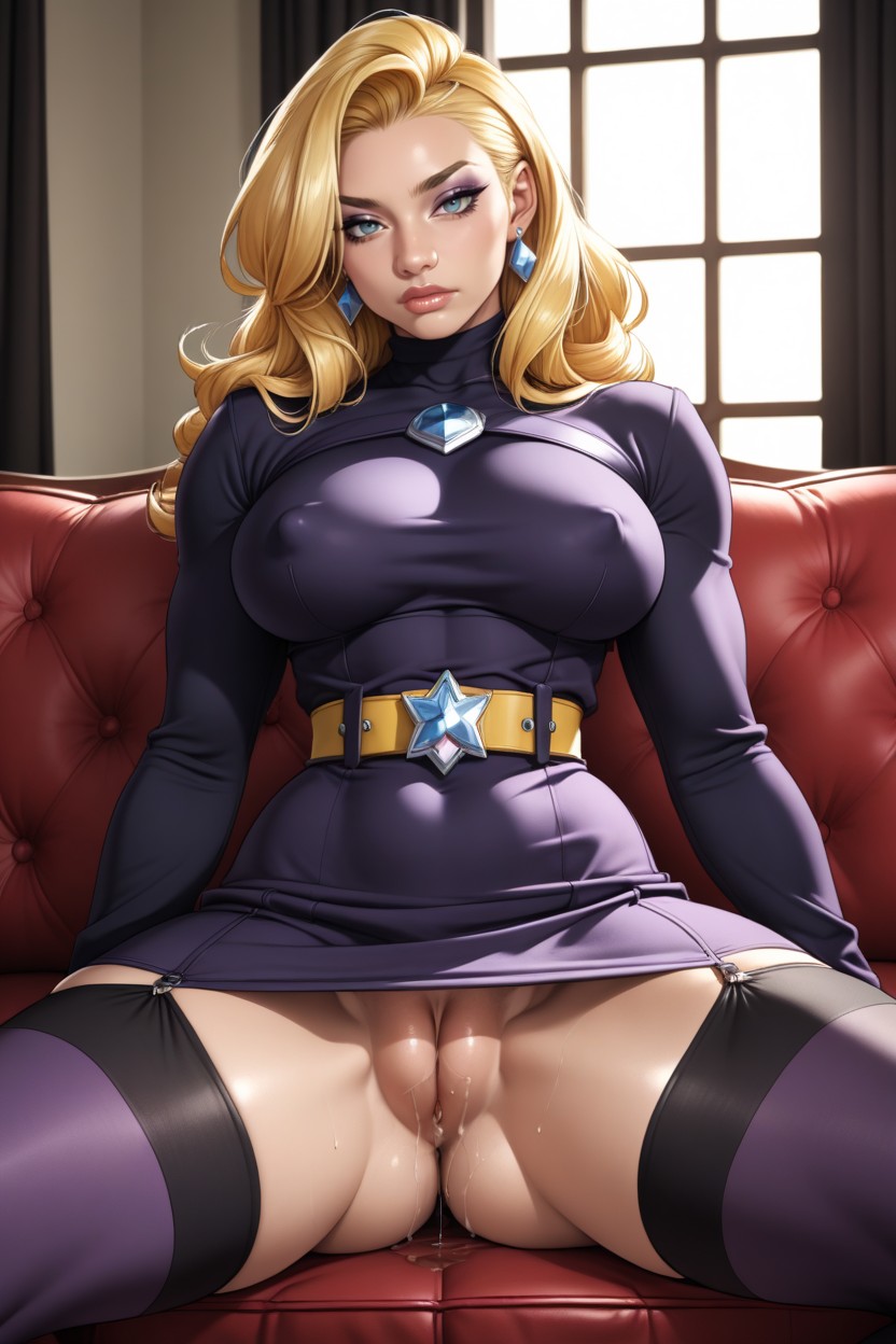 18+, Hyper Unrealistic Big Labia, Long Sleeves Hentai AI Porn