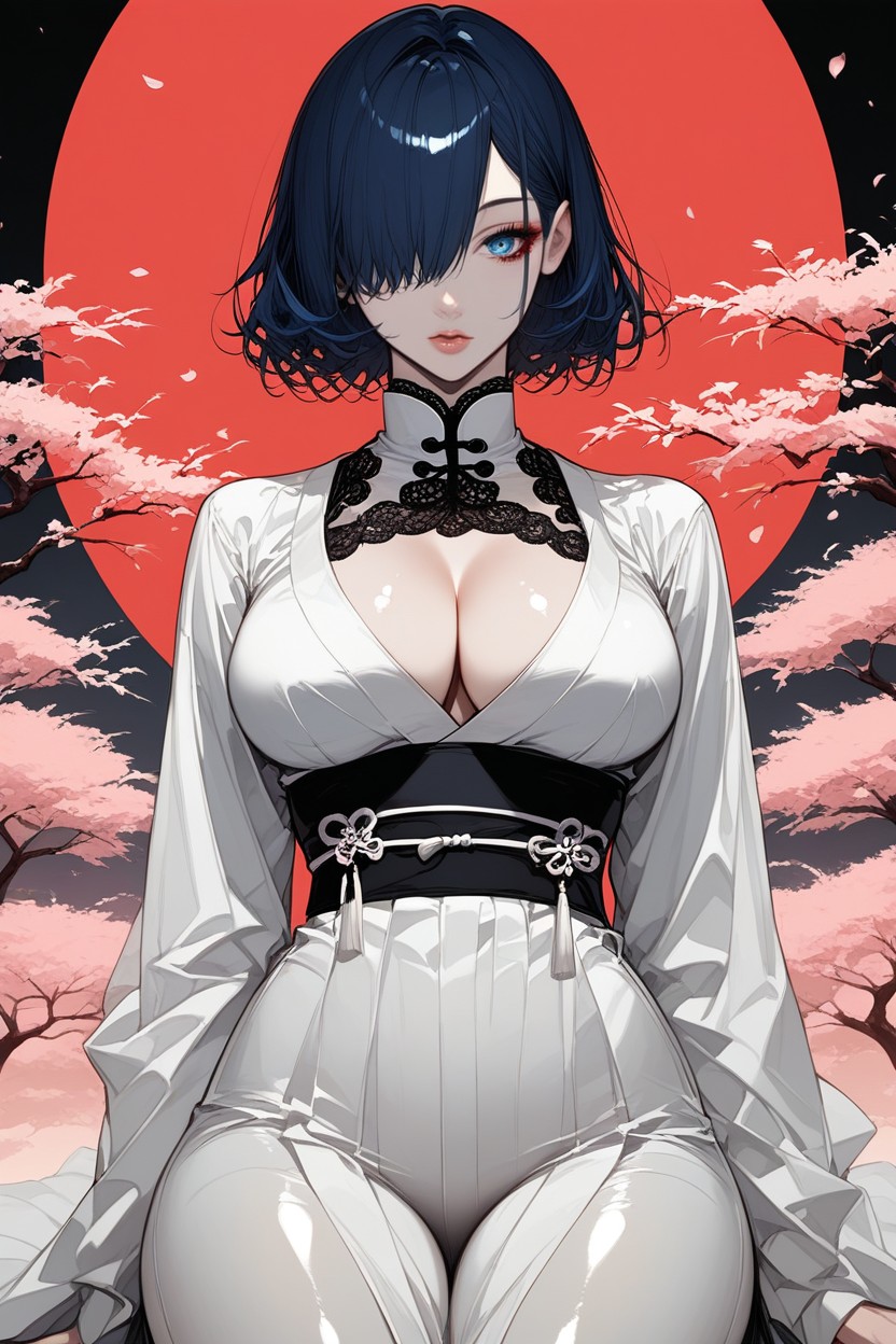 Pixie, Cherry Blossoms, Detailed Face Hentai AI Porn