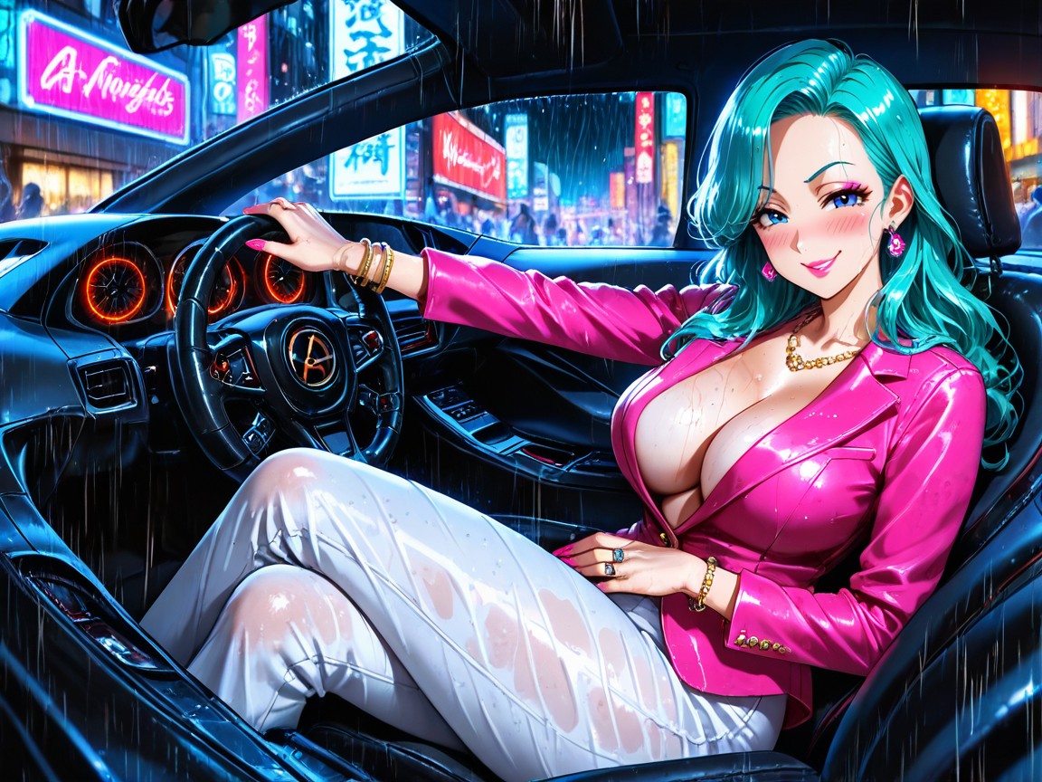 Mischievous (smiling While Blushing), Makeup, Bracelets Hentai AI Porn