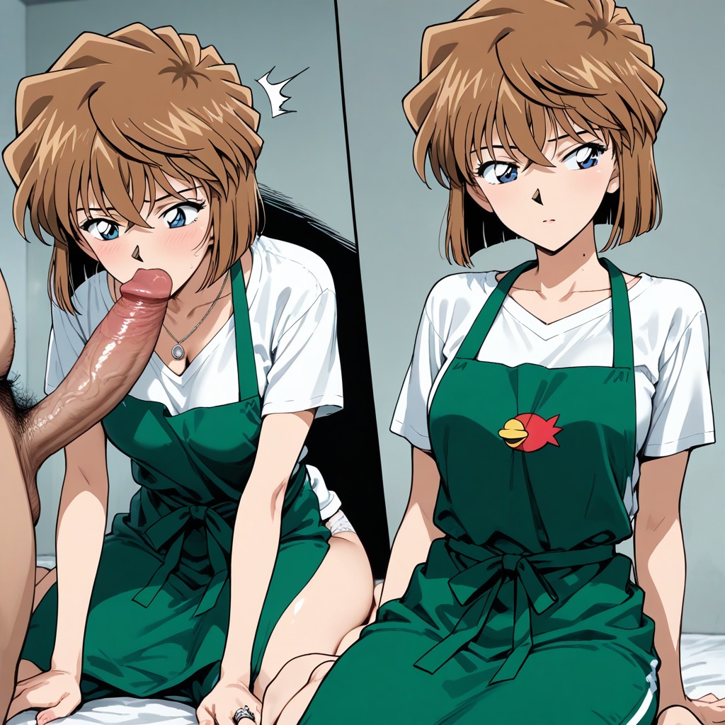Delgada, Surprised, Close-up Of A Woman's Mouth Hentai IA
