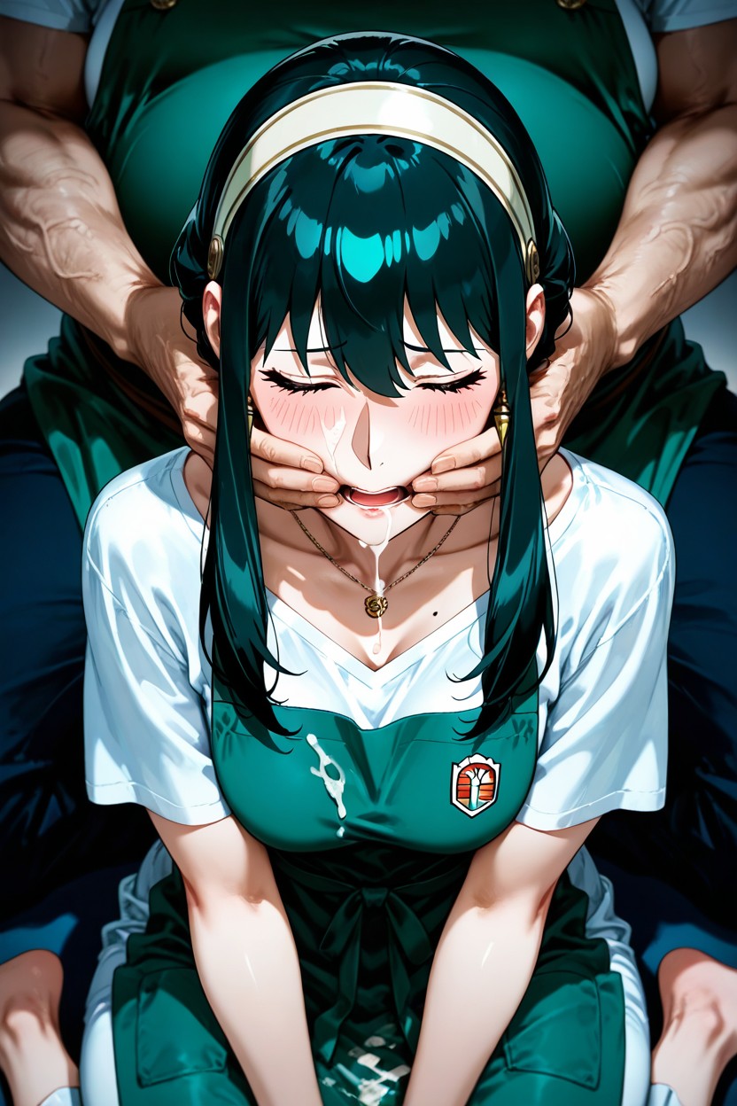Small Ass, Mole On Chest, Light Makeup Hentai AI Porn