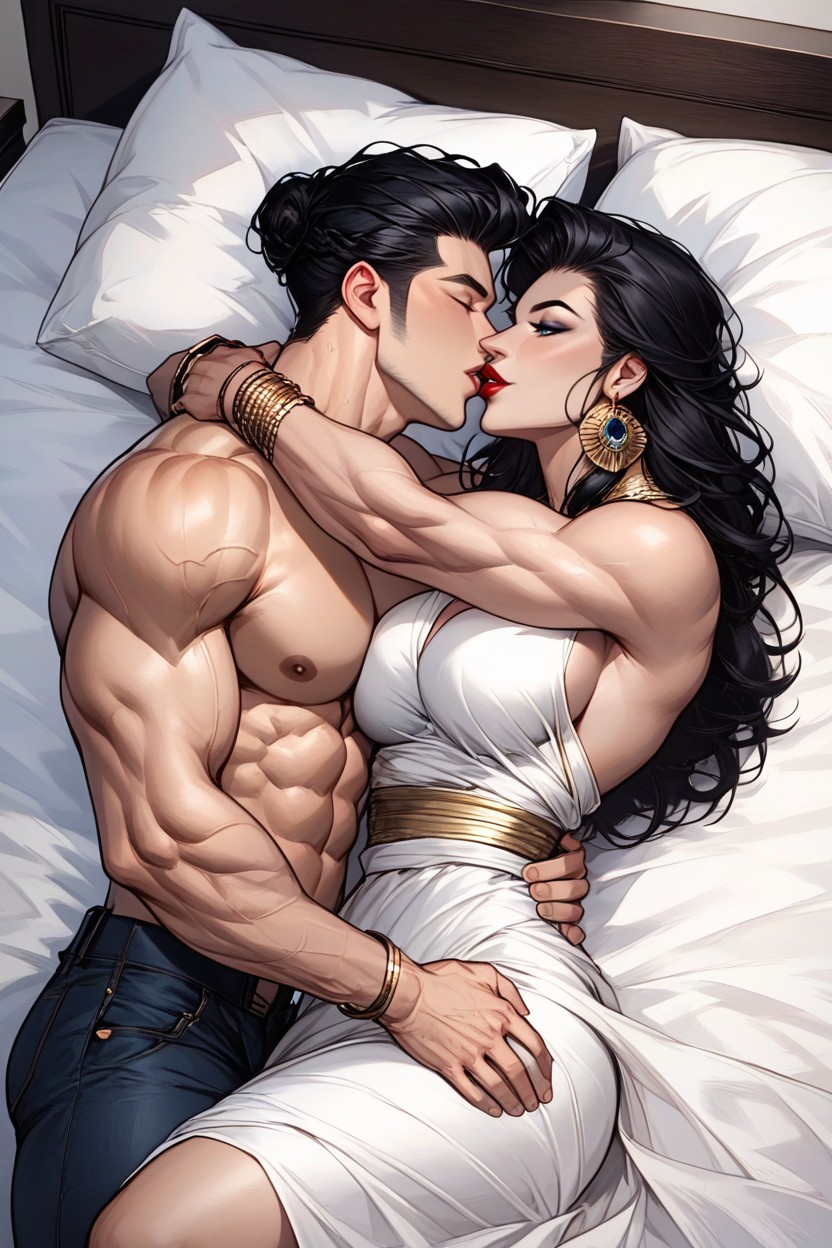 Sexy, Laying, Hippolyta Hentai AI Porn