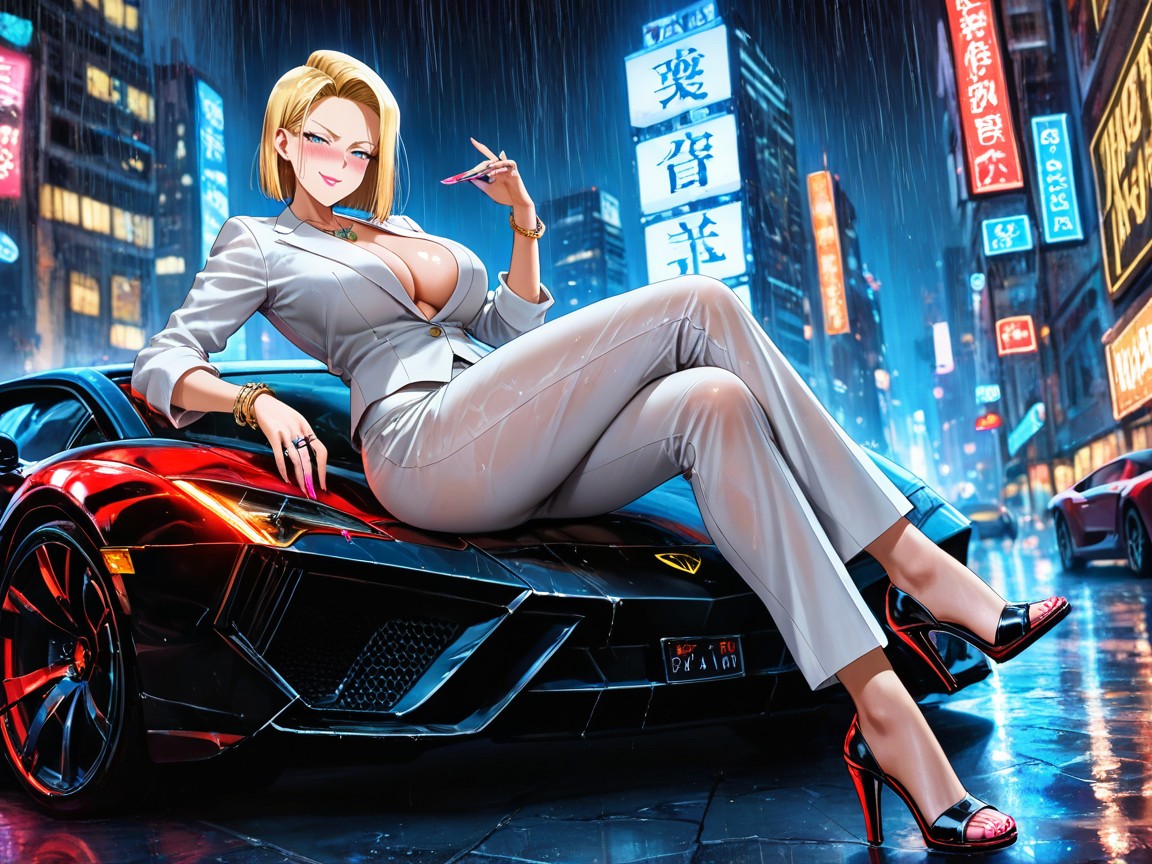 Rings, 25+, With A Seductive Smile On Her Face Hentai AI Porn