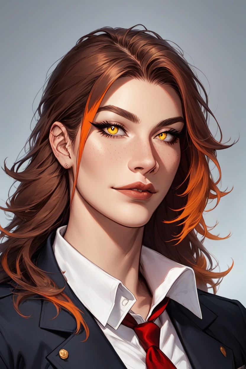 Glossy Skin Texture, A Highly Detailed Woman She Has, 18+ Hentai IA