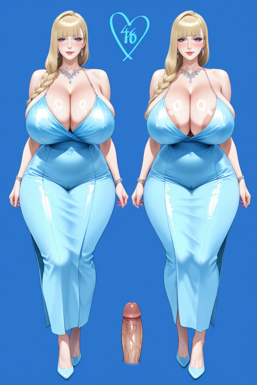 Height Cm, Bottom Heavy, Very Voluptuous And Curvy Body Proportions Hentai AI Porn