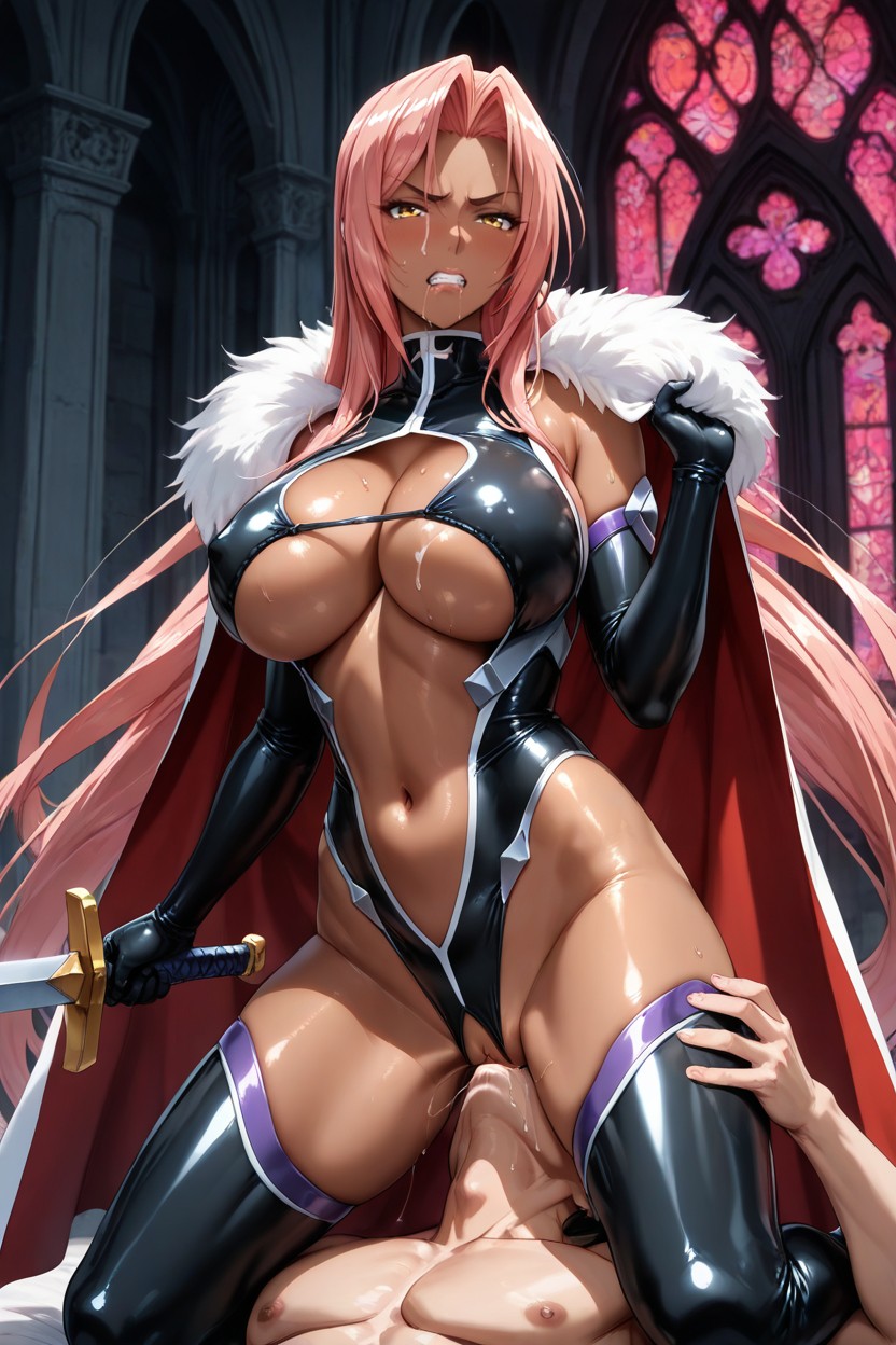 Bust Shot, Detailed Eyes, Medium Ass Hentai AI Porn