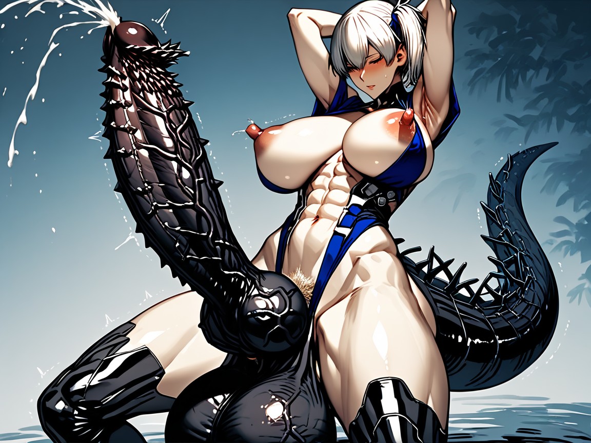 Squirting, Thick Penis Glans, Pony Cock Hentai AI Porn
