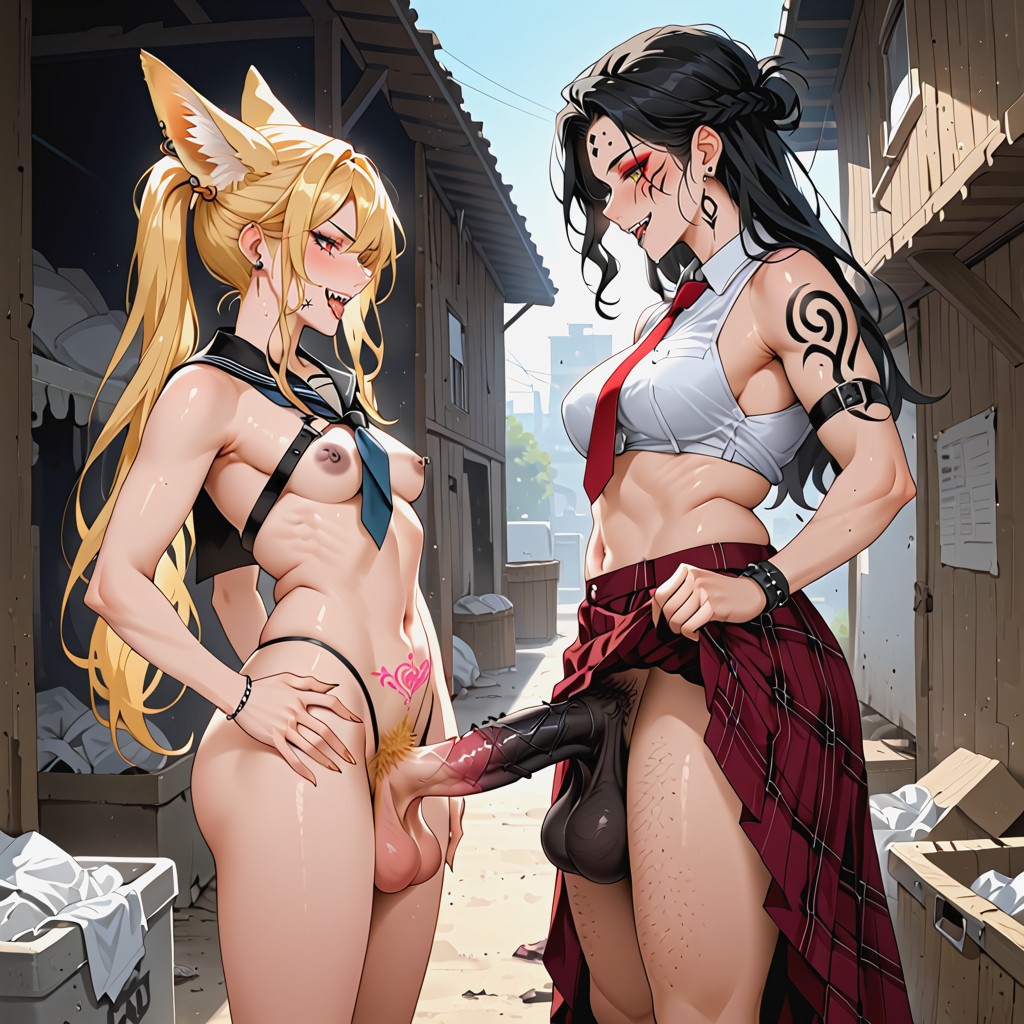 Penis Bulge, Groping, Camping Hentai AI Porn