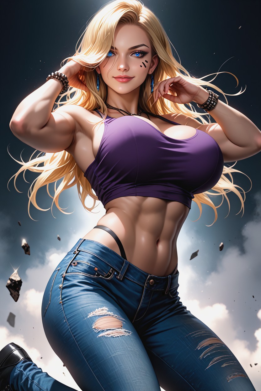 Detailed Hair Strands, Athletic Woman, Cinematic Photorealistic Style Hentai AI Porn