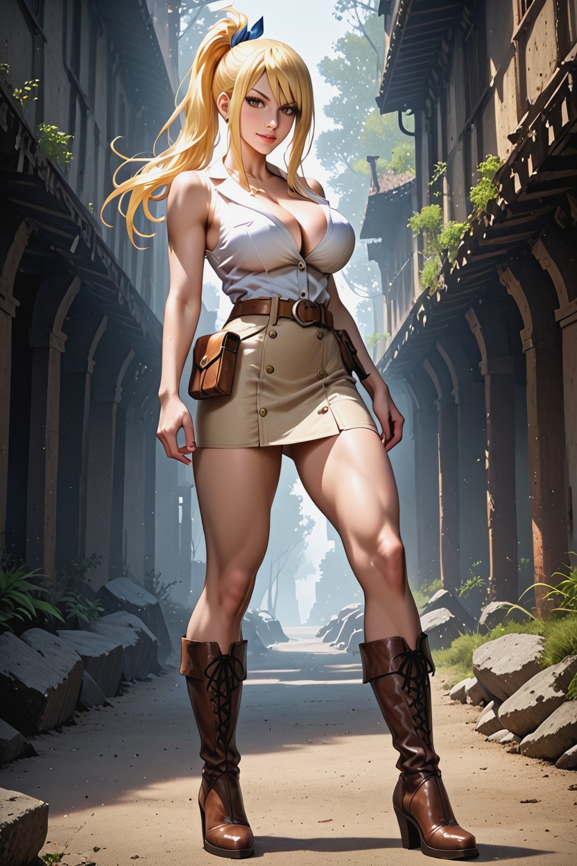 Detailed Body, Realistic Proportions, Skinny Hentai AI Porn