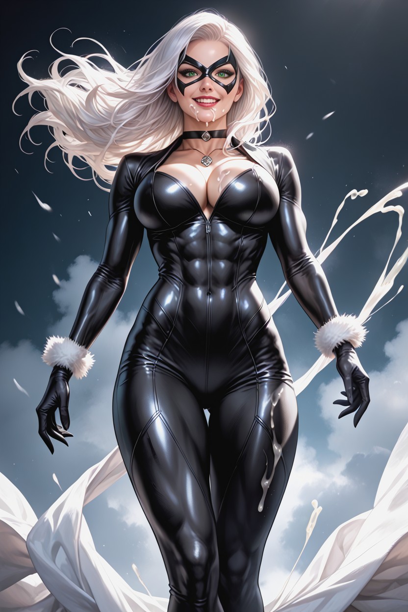 Curvy Silhouette, Bouncing Breasts, Realistic Proportions Hentai AI Porn