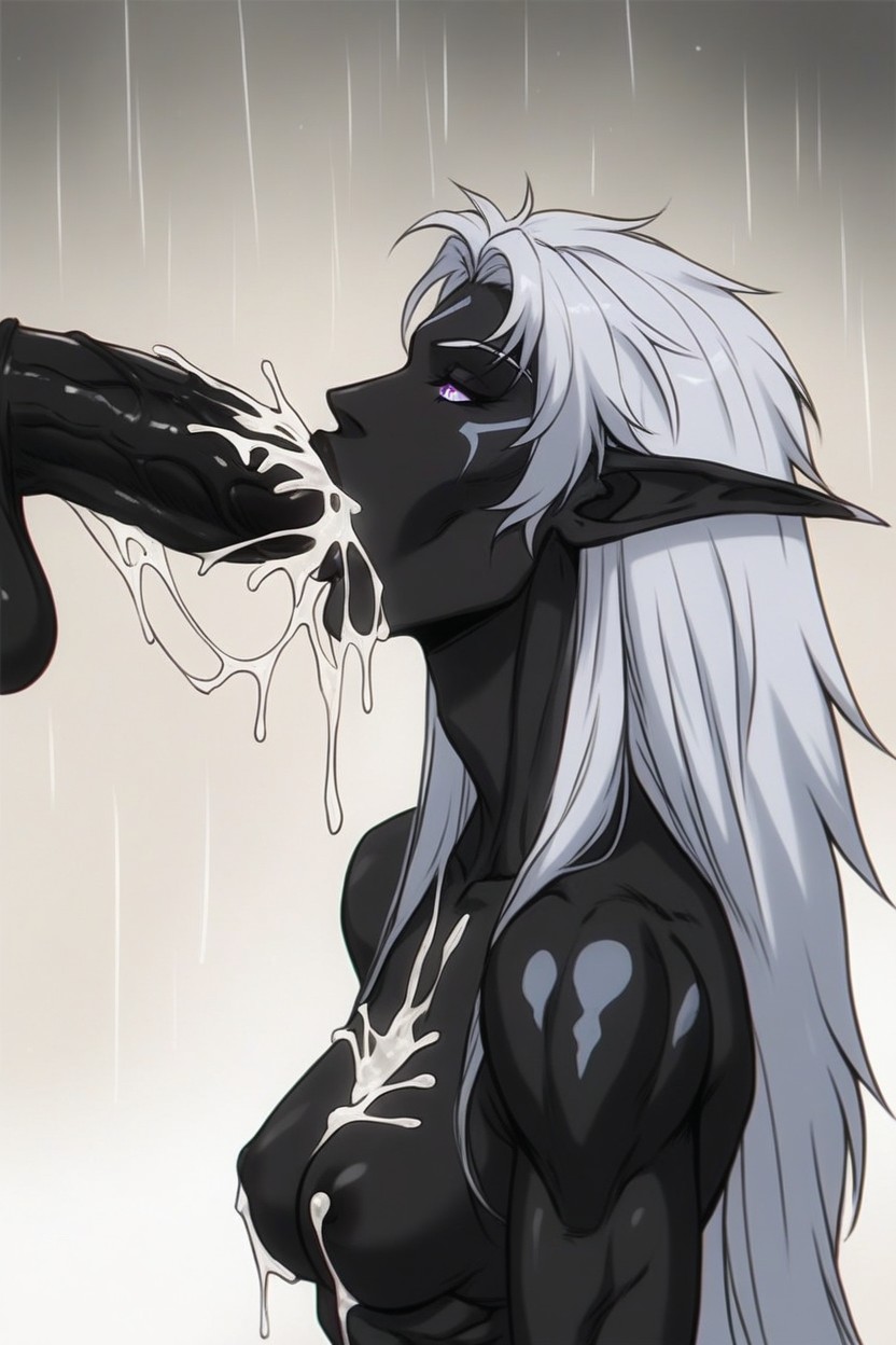 Side View, Squirting, Small Breasts Hentai AI Porn