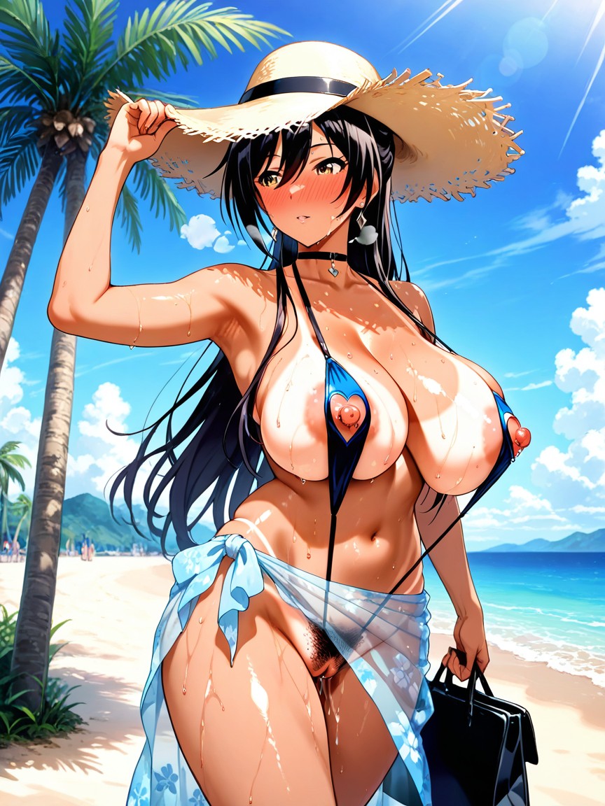 Carrying Bag, Look Away, Maigre Porno IA Hentai