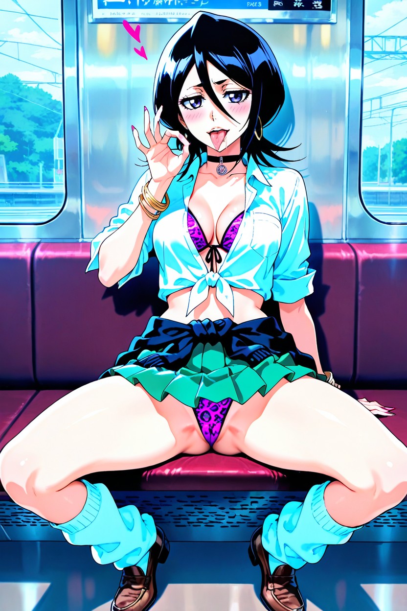 Wedgie, Black_choker, Girl Hentai AI Porn