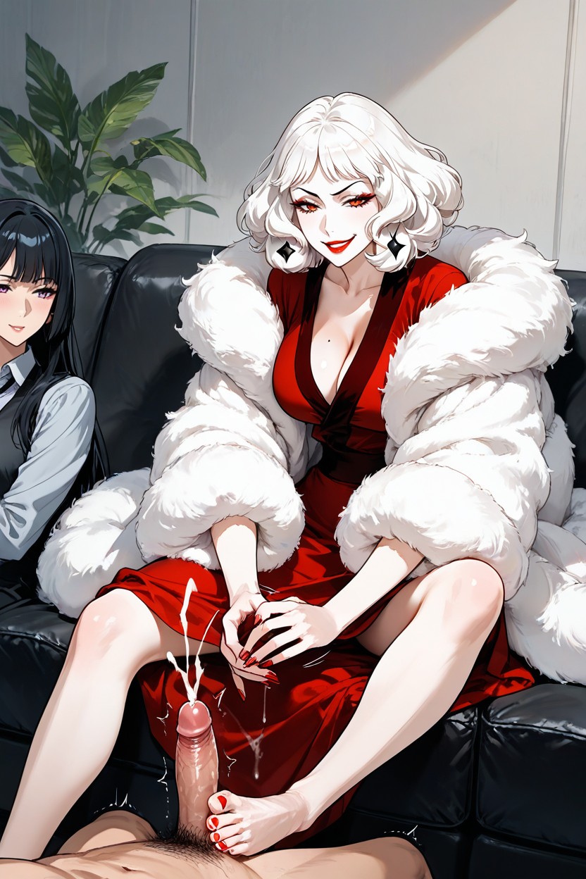 Other Lonely, Huge Puffy Fur Coat, Cruella De Vil Hentai AI Porn