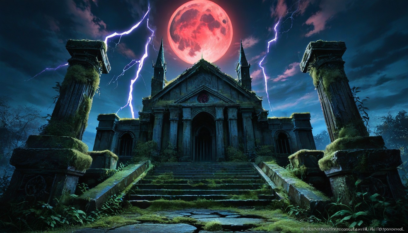 Stones Are Overgrown With Moss, Grand Angle, Photorealistic Porno IA Hentai
