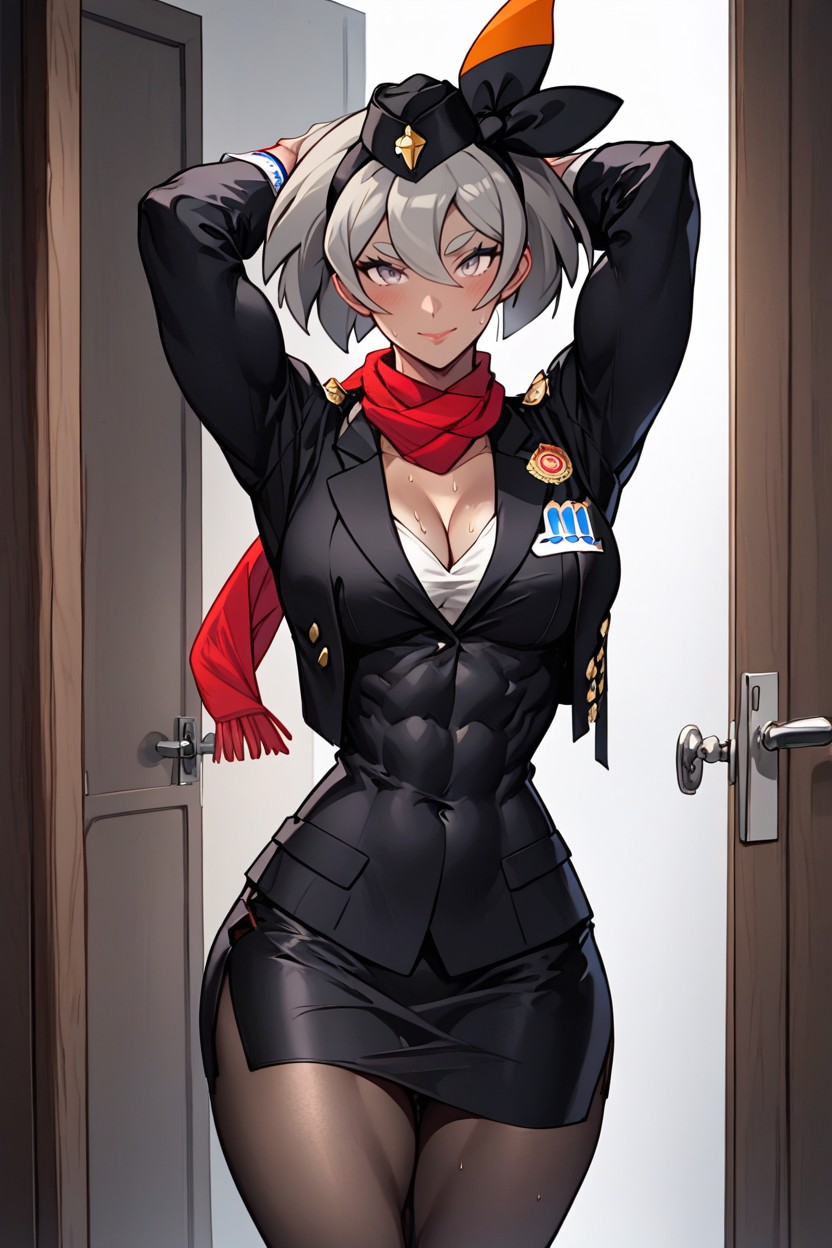 Looking At Viewer, Debout, Night Time Porno IA Hentai
