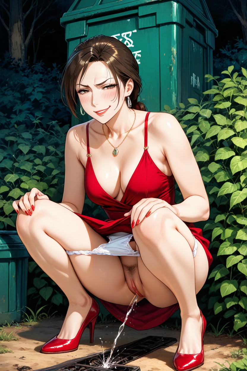 Very Close To Bush, Maigre, 25+ Porno IA Hentai