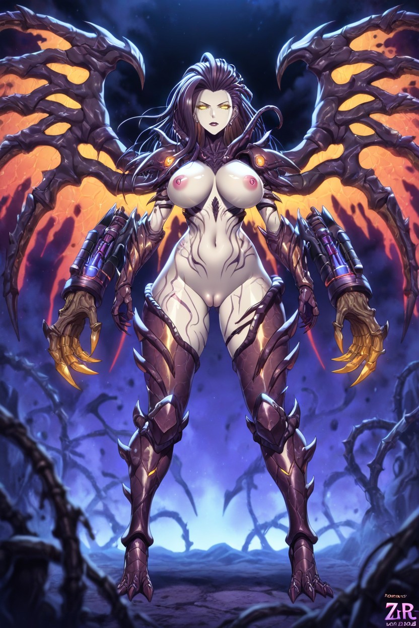 25+, Devoid Of Membranes, Queen Of Blades Porno IA Hentai