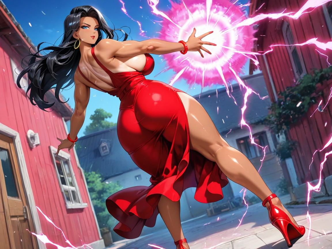 Detailed Thighs, Detailed Hair, Sunny ヘンタイAIポルノ