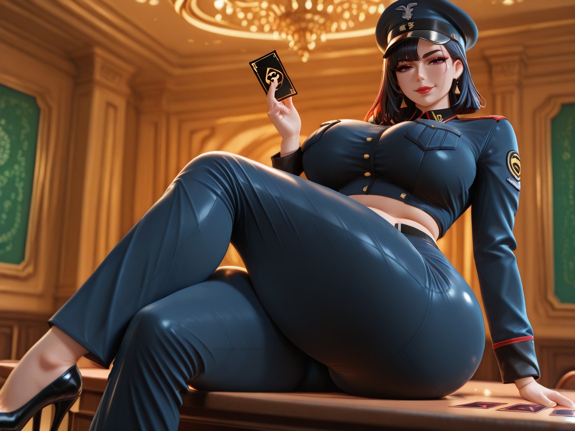 Midriff, Fully Clothed, Sexually Poses Hentai AI Porn