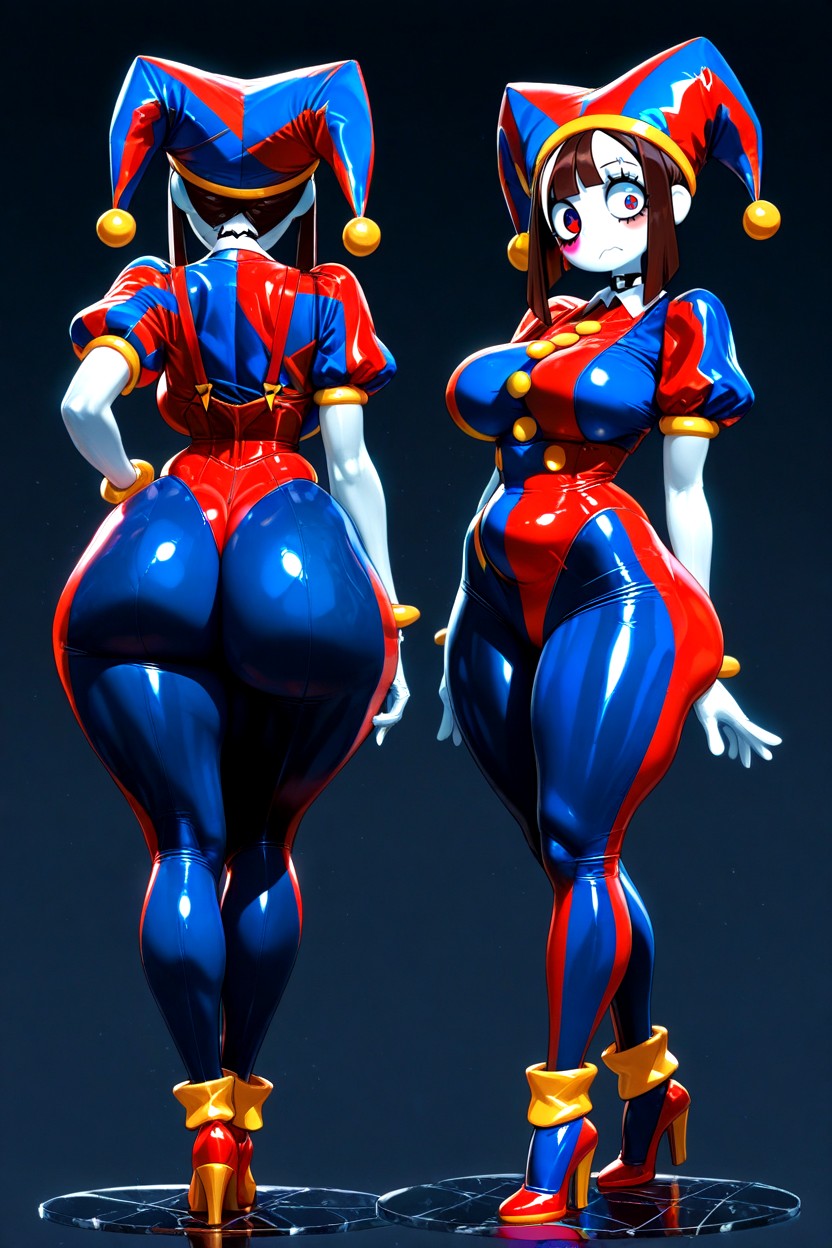 Over Sized Ass, Tierna, Oversized Head Hentai IA