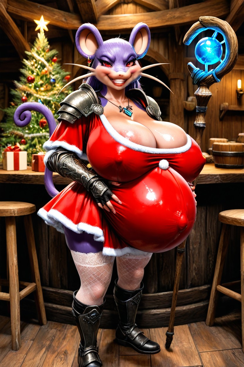 Happy, Tavern, Covered Belly Hentai AI Porn