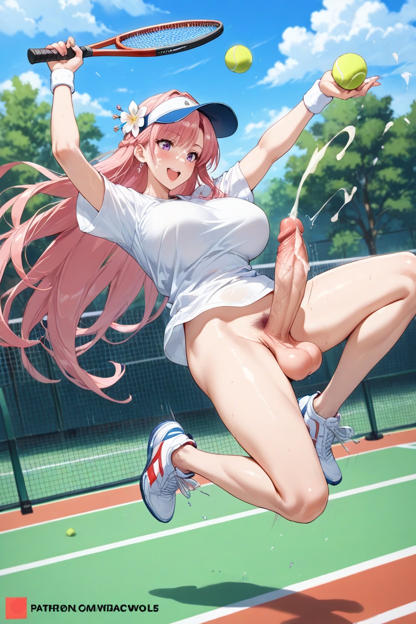 Action Pose, Solo, Anime Style Hentai AI Porn