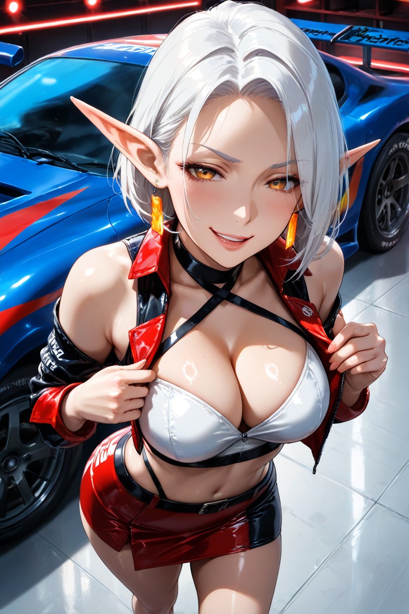 Smug Expression, Ultra Detailed, Sexy Pose Hentai AI Porn
