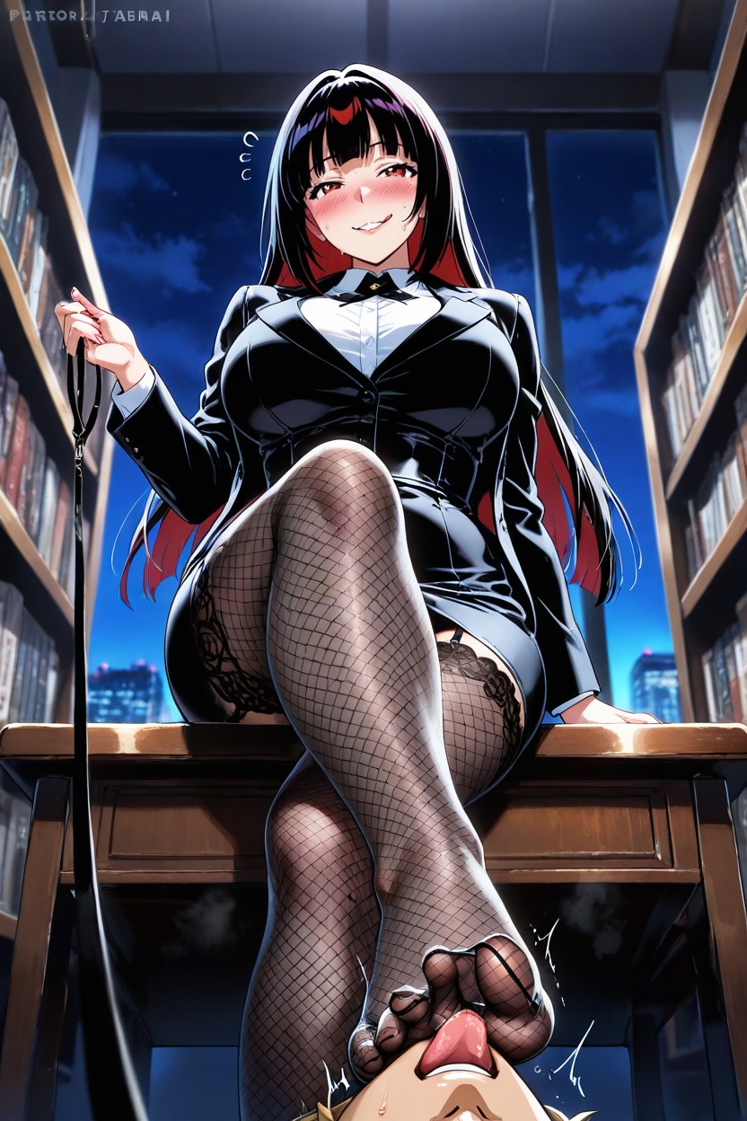 Uniform, Highly Detailed Picture, Foot Worship Hentai IA