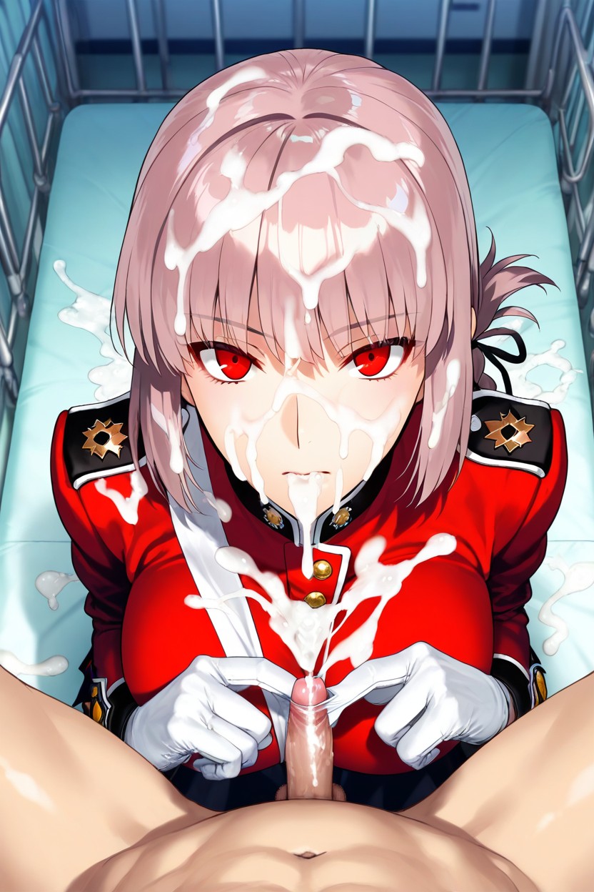 Massive Amounts Of Cum Spilling Out Of Mouth, Steam, Cum All Over Face Hentai IA