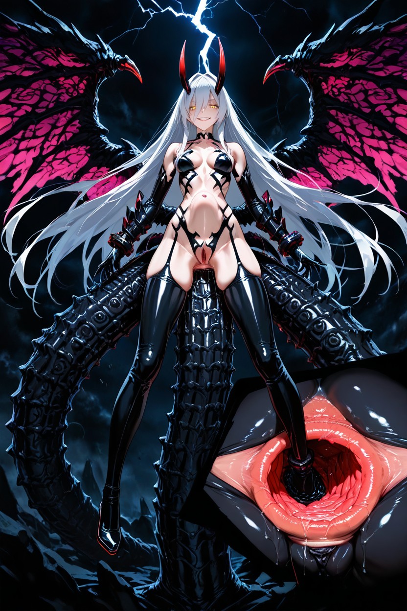 Triple Anal Fisting, Collarbone, Full Body Hentai AI Porn