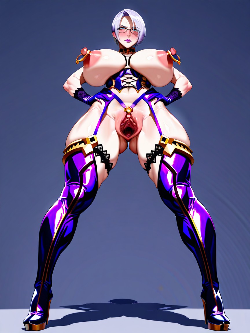 Super Detailed Pussy, Open Pussy, Front View Hentai AI Porn