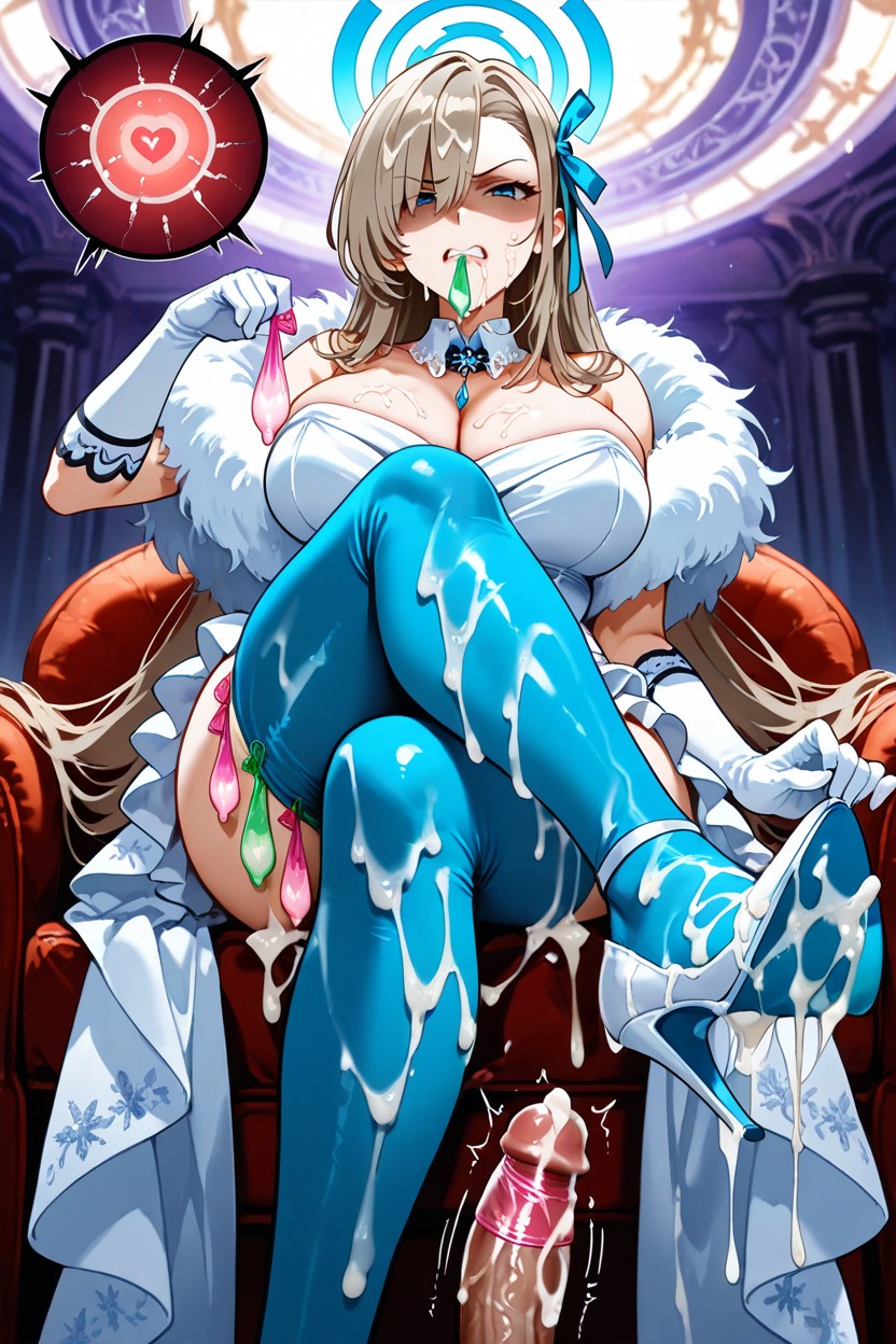 Pechos Medianos, Culo Mediano, Cum On Shoes Hentai IA