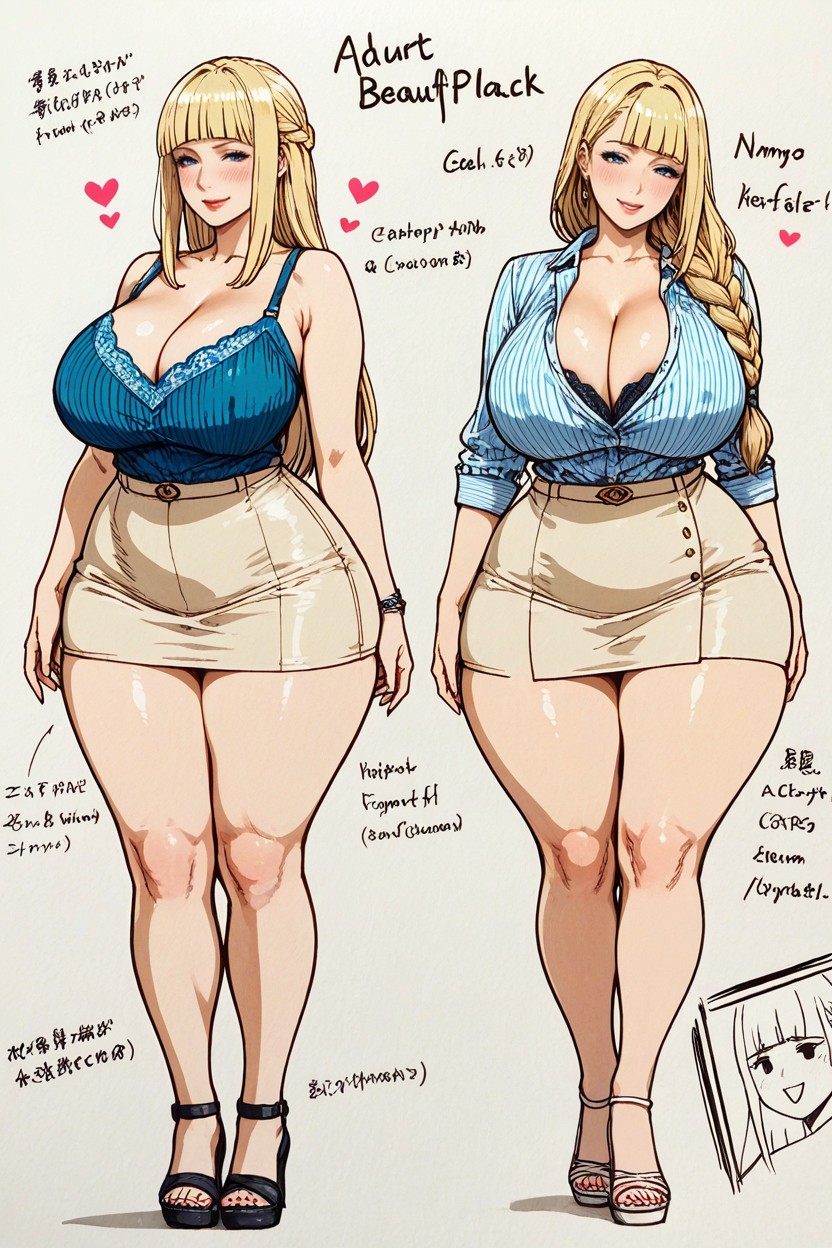 Height Cm, Wide Hips, High Detail Hentai AI Porn