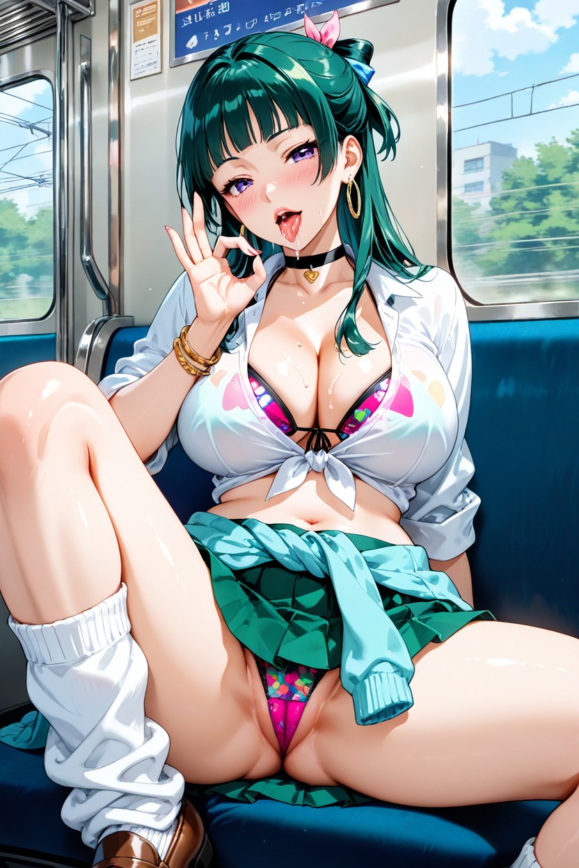 Wedgie, Print Panties, Bracelet Hentai AI Porn