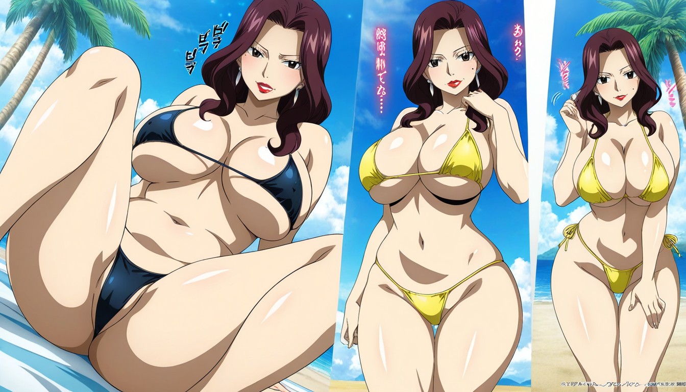 Wide Hips, Top Down View, Natural Breasts Hentai AI Porn
