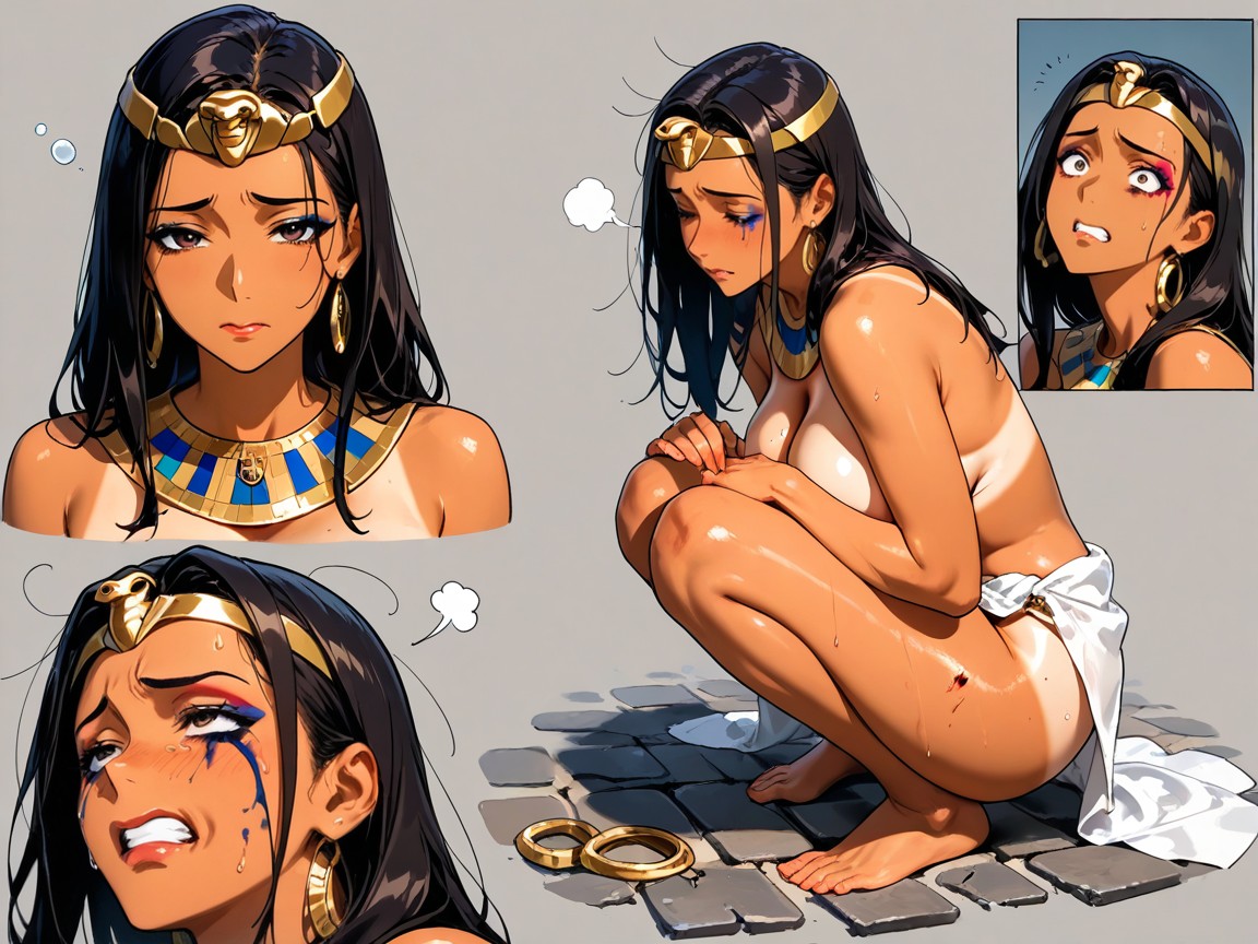 Tired Face , 2 People, Broken Hentai AI Porn