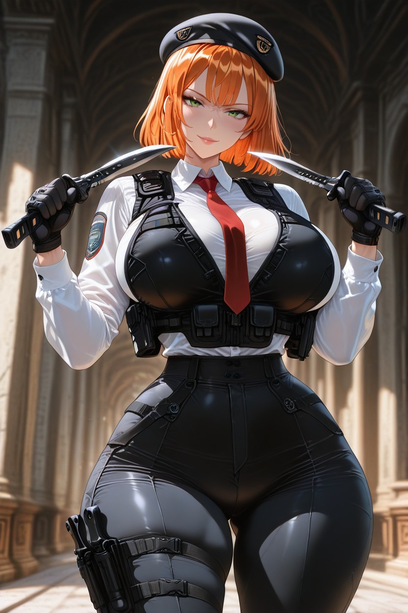 Girl, 18+, Front View Hentai AI Porn