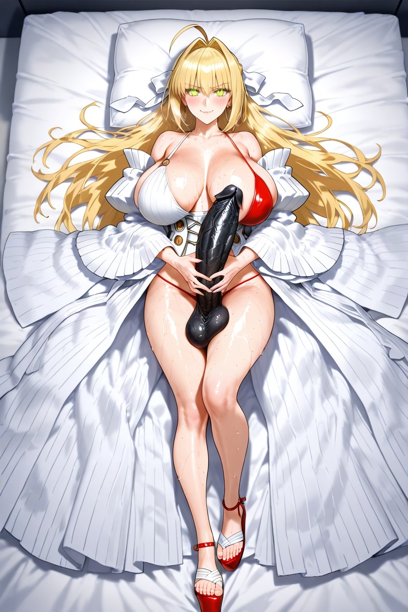 Perfect Hands, Nero Claudius From Fate Grand Order, Looking At The Viewer Hentai AI Porn
