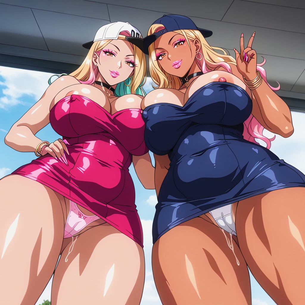 Waist, Large Puffy Nipples, Expressionless Hentai AI Porn