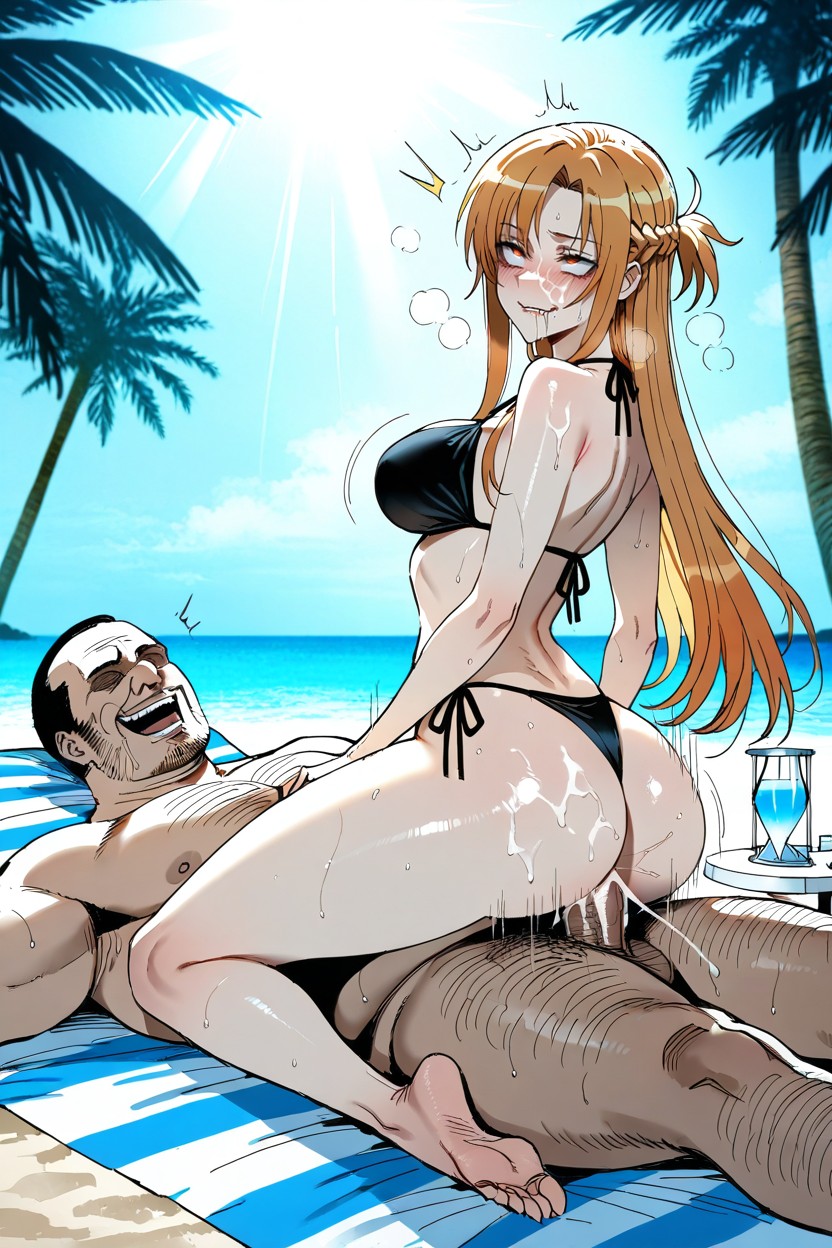 Standing, Sexy Body, Fat Man Hentai AI Porn
