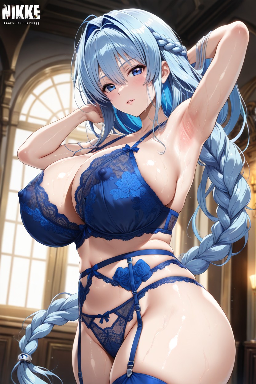 Long Exposure, Breakhelm From Goddess Of Victory Nikke, Glossy Porno IA Hentai