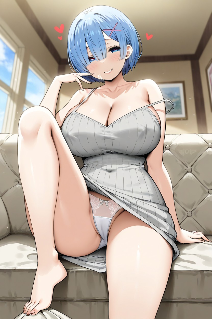 Nipple Glimpse, Standing, Sexy And Provocative Pose Hentai AI Porn