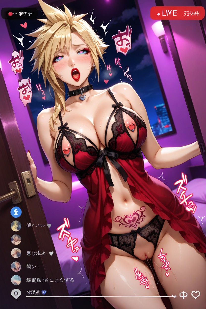 Perfect Quality, Puckered Lips, Overhead Dutch Angle Hentai AI Porn