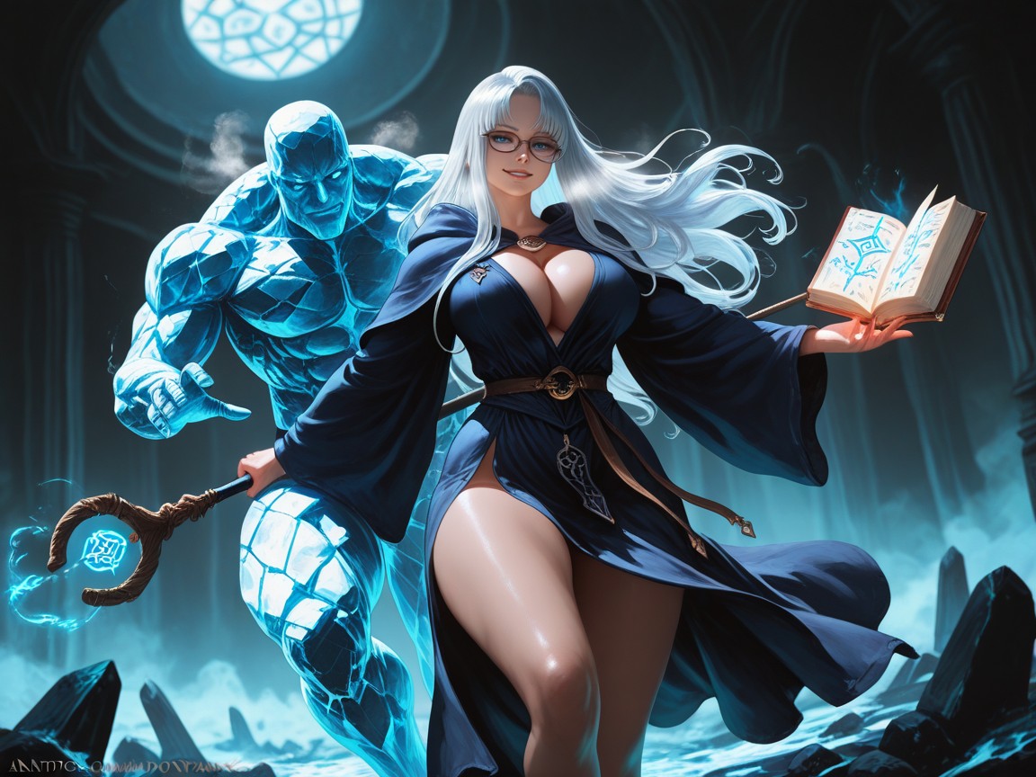 Cleavage, Cinematic, Awesome Hentai IA