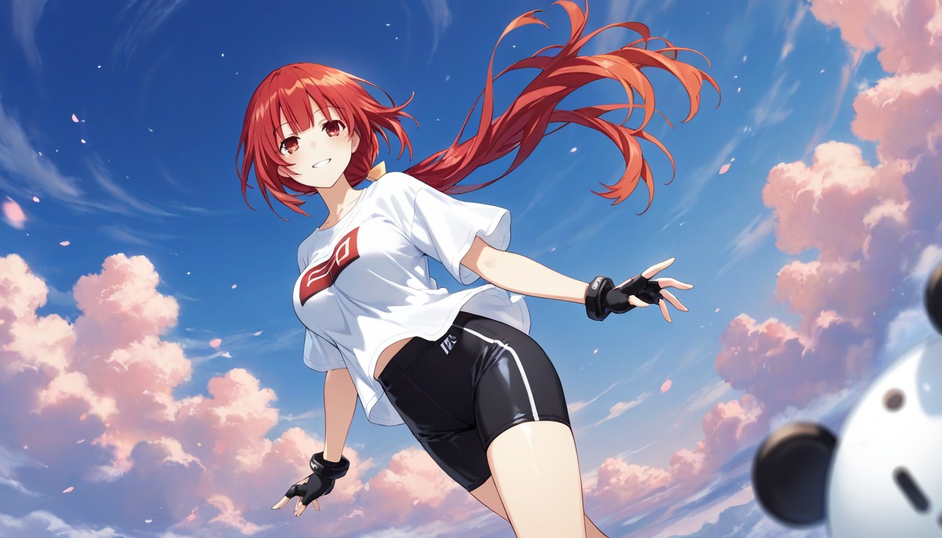 スポーティーショーツ, Date A Live Art Style, Fantasy Design ヘンタイAIポルノ