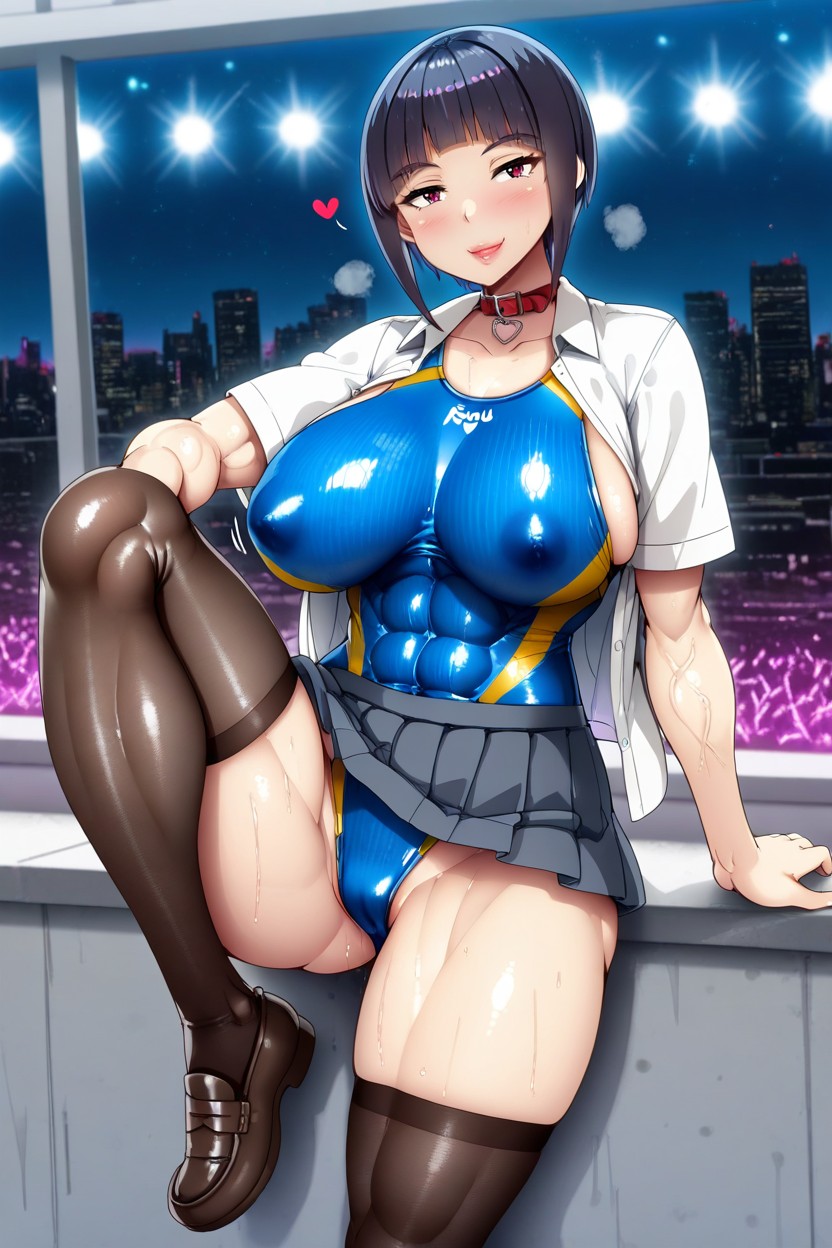 Collar, Ultra Detailed, Short Length Hentai AI Porn