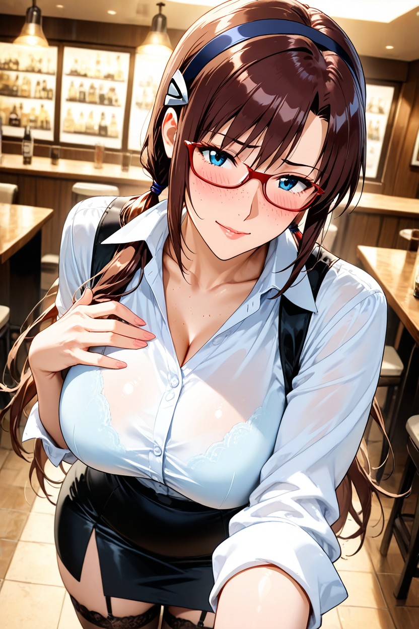 Shy, White Shirt, Ultra High Details Hentai AI Porn