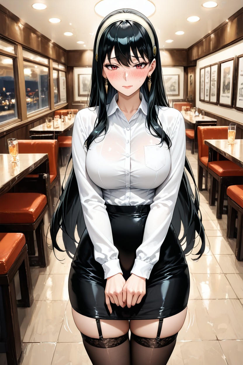 Hyper Realistic, Leanbody, Extremely Blush Hentai AI Porn